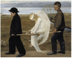 the wounded angel